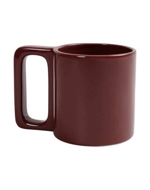Mug Sérénité Nordique marron brillant - 450 ml