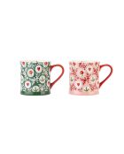 Coffret de 2 Tasses Mollie Houx multicolore - 280 ml