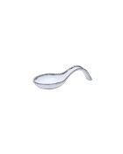 Repose-cuillère Salerno blanc - 24,1 x 10,2 x 10,2 cm