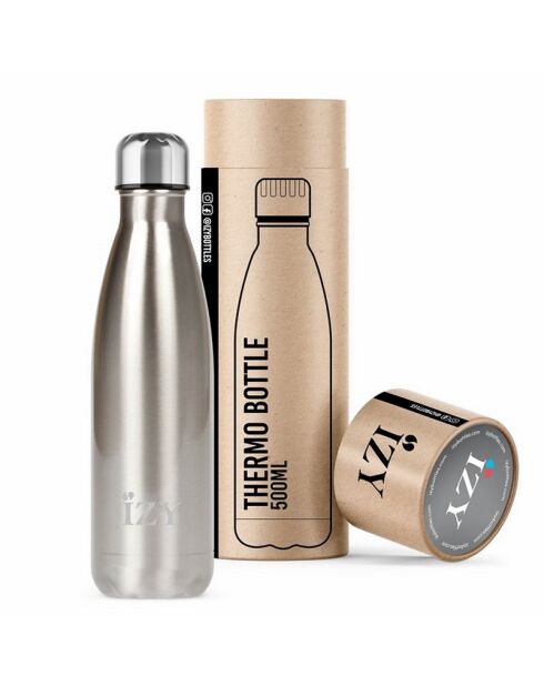 Bouteille isotherme Original argentée - 500 ml