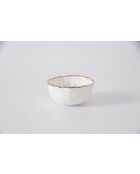 Mini bol à snack blanc - 24x4x4 cm