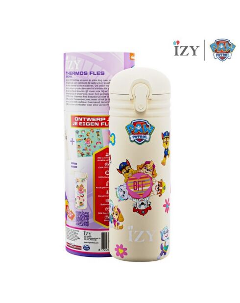 PAW Patrol Best Friends Forever veelkleurige geïsoleerde fles voor kinderen - 350 ml