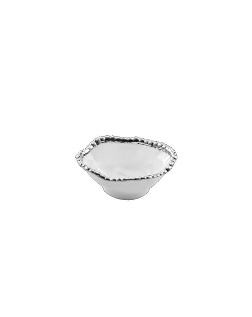 Bol à snack HC Salerno blanc - 14 x 12,1 x 5,1 cm