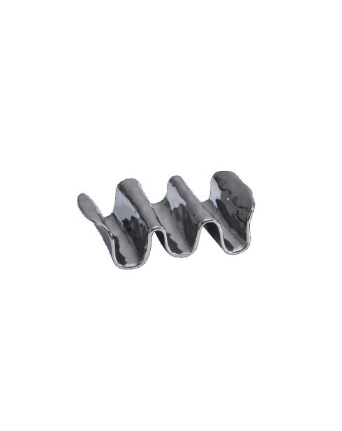 Soporte para tacos gris, 19,1 x 12,7 x 3,8 cm