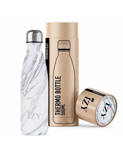 Bouteille isotherme Original marbre blanche - 500 ml
