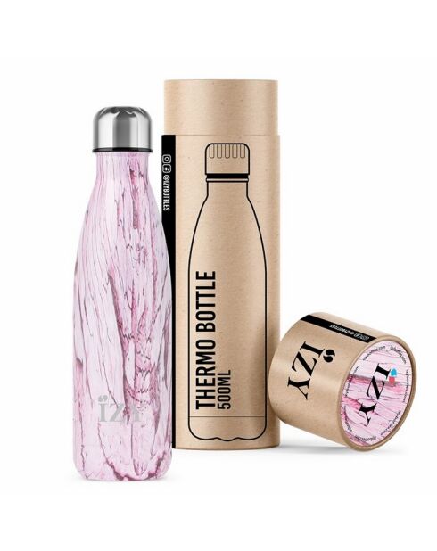 Bouteille isotherme Original Design rose - 500 ml