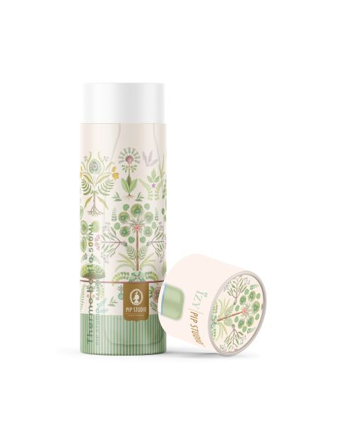 Pip Studio Bamboleo crèmekleurige geïsoleerde fles - 500 ml