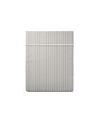 Drap plat en percal de coton Lyon Taupe