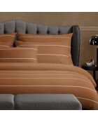 Parure housse de couette en satin de coton Charles Brown