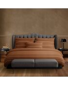 Parure housse de couette en satin de coton Charles Brown