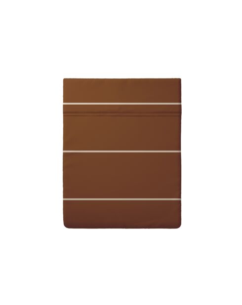 Drap plat en satin de coton Charles Brown