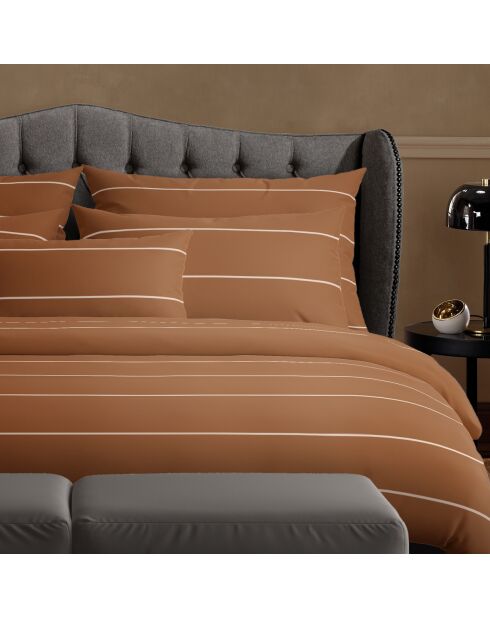 Drap plat en satin de coton Charles Brown