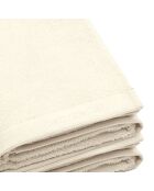 Lot de 2 serviettes de bain ivoire - 70x140 cm