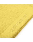 Serviette à main en coton peigné LT Jaune Lagon - 2x(50x100 cm)