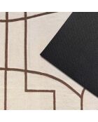 Tapis beige Anouk - 60x80 cm