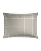 2 Taies en satin de coton - Arthur Taupe -50x70 cm