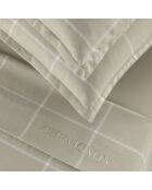 2 Taies en satin de coton - Arthur Taupe -50x70 cm