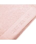 Lot de 2 serviettes de bain rose saumon - 70x140 cm