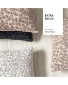 Housse de coussin Léo Rose - 45x45 cm