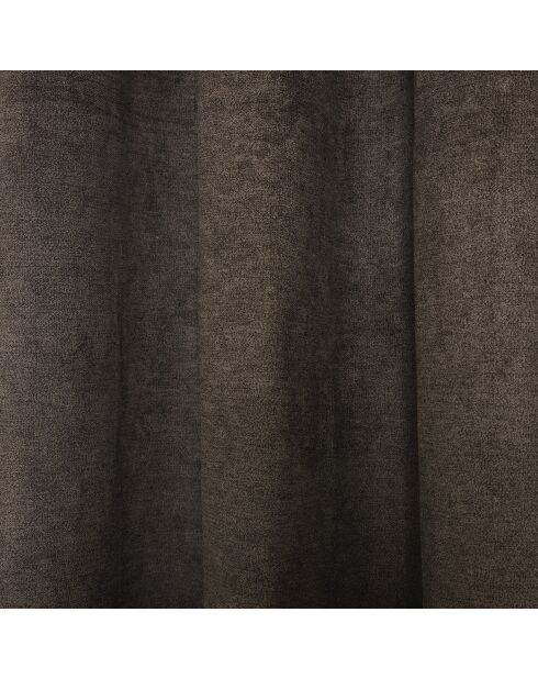 Rideau occultant à œillets - Kyoto Gris foncé - 140x280 cm