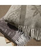 Plaid tissé Araçari marron - 130x180 cm