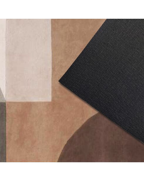 Tapis Vista marron - 60x180 cm