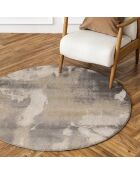 Tapis Nébula Gris - 90x90 cm