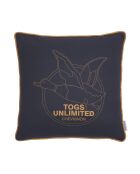 Housse de coussin Togs Duck bleu foncé - 45x45 cm