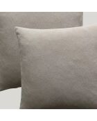 Housse de coussin Lilo blanc cassé - 45x45 cm
