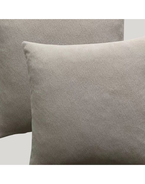 Housse de coussin Lilo blanc cassé - 45x45 cm