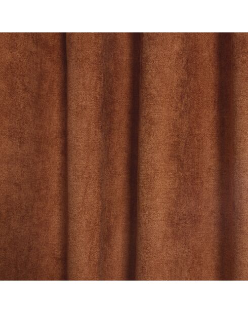 Rideau occultant à œillets - Kyoto Terracotta - 140x280 cm