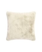 Housse de coussin en fausse fourrure - Kivo Blanc - 40x40 cm