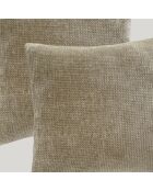 Housse de coussin Raoul Taupe - 45x45 cm