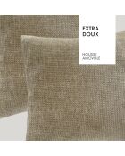 Housse de coussin Raoul Taupe - 45x45 cm