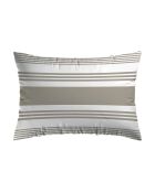 2 Taies d'oreiller en satin de coton Sylvestre Taupe