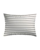2 Taies d'oreiller en satin de coton Sylvestre Taupe
