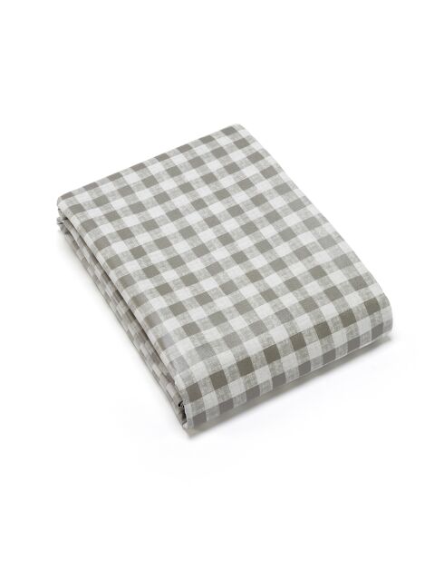 Nappe Damier Taupe