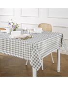Nappe Damier Taupe