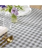 Nappe Damier Taupe