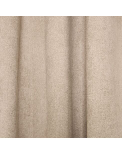 Rideau occultant à œillets - Beige Kyoto - 140x300 cm