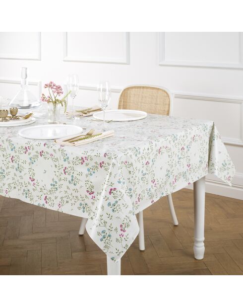 Nappe Pré de fleurs Off-Blanc