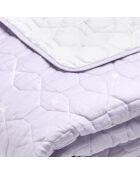Couvre-lit XL Canards Lilas - 220x250 cm