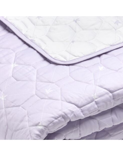 Couvre-lit XL Canards Lilas - 220x250 cm