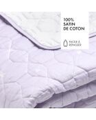 Couvre-lit XL Canards Lilas - 220x250 cm