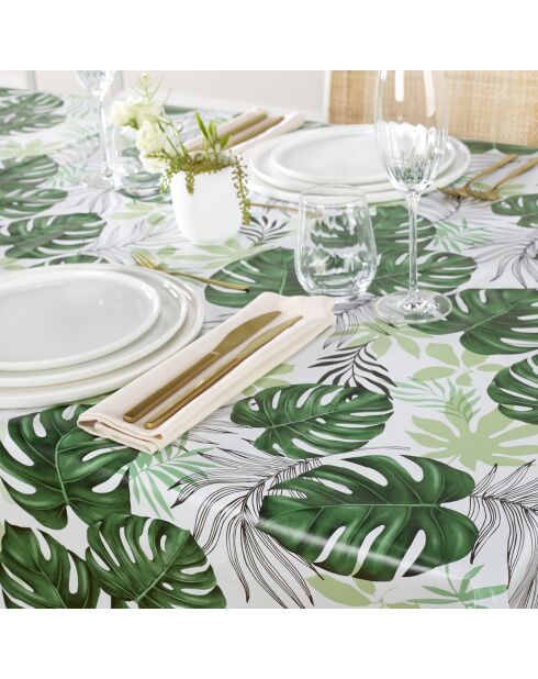 Nappe Jardin des plantes Blanc
