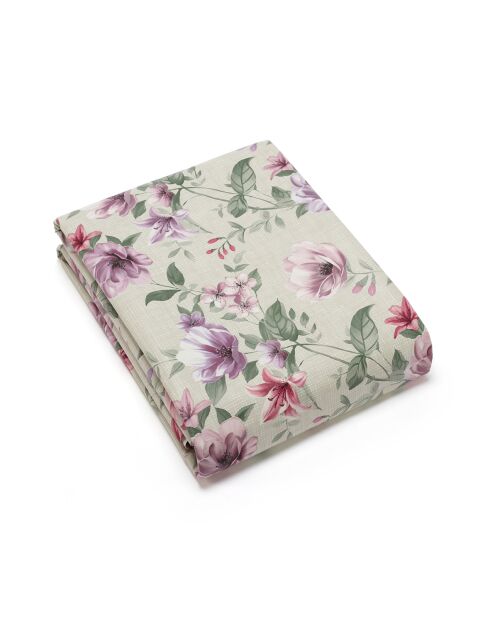 Nappe Ode florale Grise