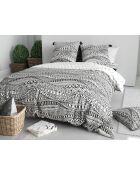 3-teiliges Bettbezug-Set Ohana, bedruckt, 100% Baumwolle, Fadenzahl 57