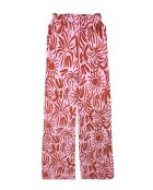Pantalon ample imprimé Alessandro rose