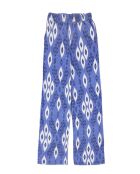 Pantalon ample imprimé Alessandro bleu