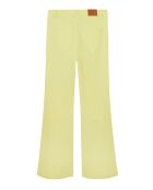 Pantalon flare Meghan jaune